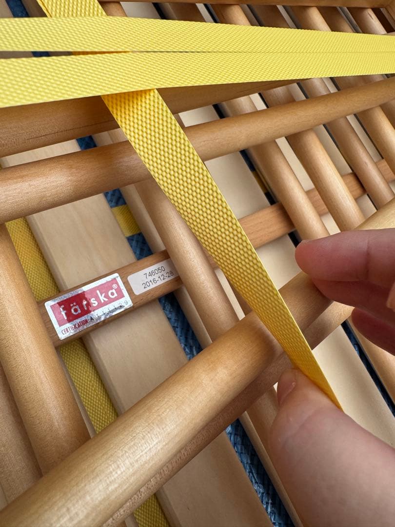 【美品】farska(ファルスカ) ベッドサイドベッド03