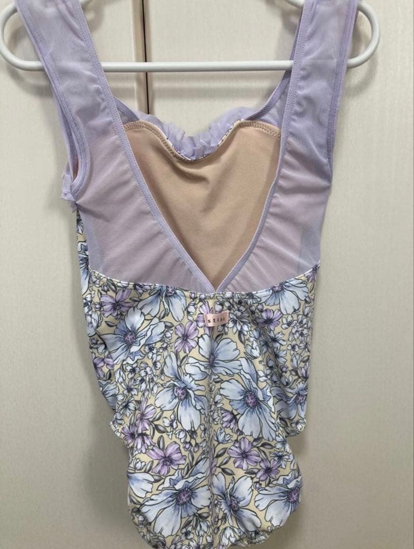 〜新品未使用〜stina スティナ レオタード ジュニアjr P 120-130