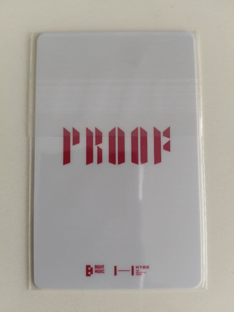 BTS Proof Collector’s EditionランダムトレカV 特典