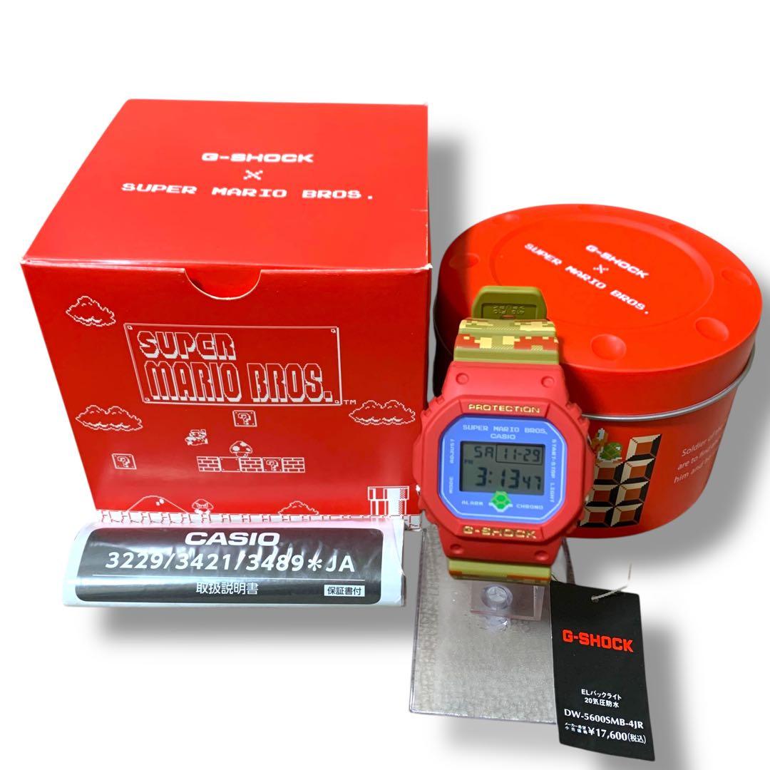 新品　G-SHOCK スーパーマリオ　DW-5600SMB-4JR コラボ