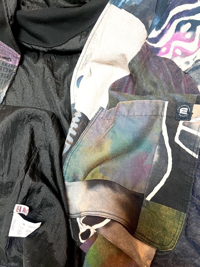 EL RODEO 異素材パッチワークアウター オーバーサイズ 個性的