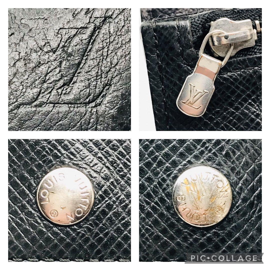 ルイヴィトン✨タイガ 黒 ポルトフォイユ アコルディオン 長財布 アルドワーズ