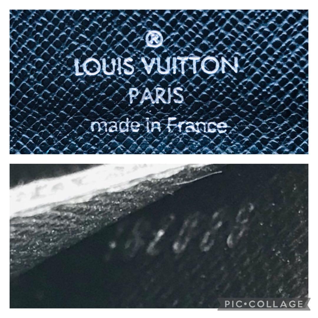 ルイヴィトン✨タイガ 黒 ポルトフォイユ アコルディオン 長財布 アルドワーズ