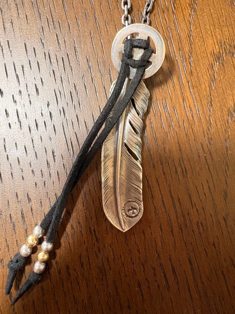 ゴローズ　フェザーターコイズネックレス