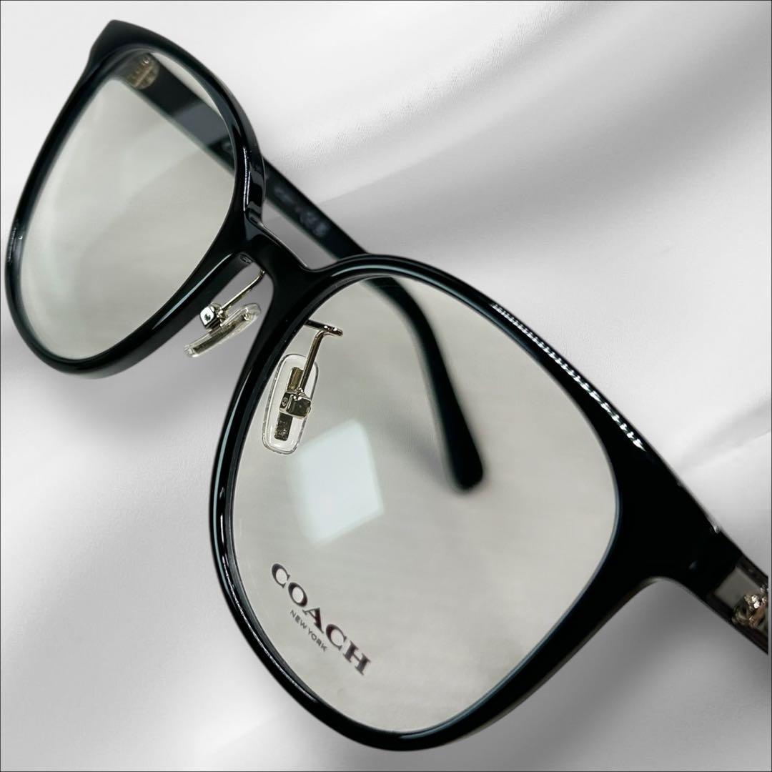 現行✨COACH ディズニーコラボ　ブラックフレーム メガネサングラス