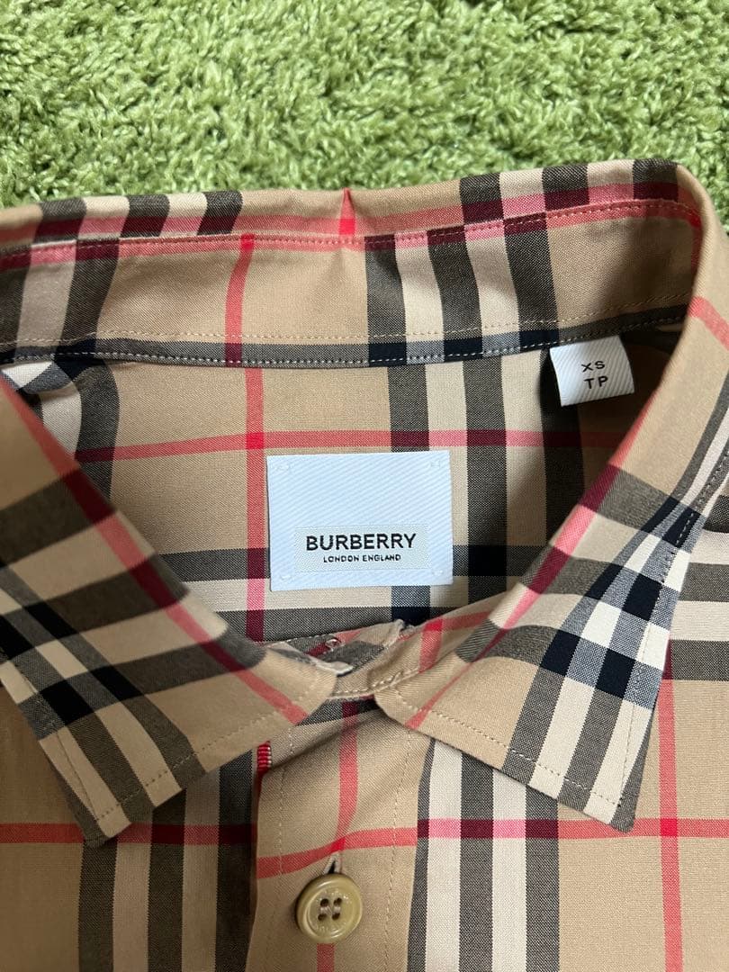 BURBERRY チェック柄 長袖シャツ バーバリー