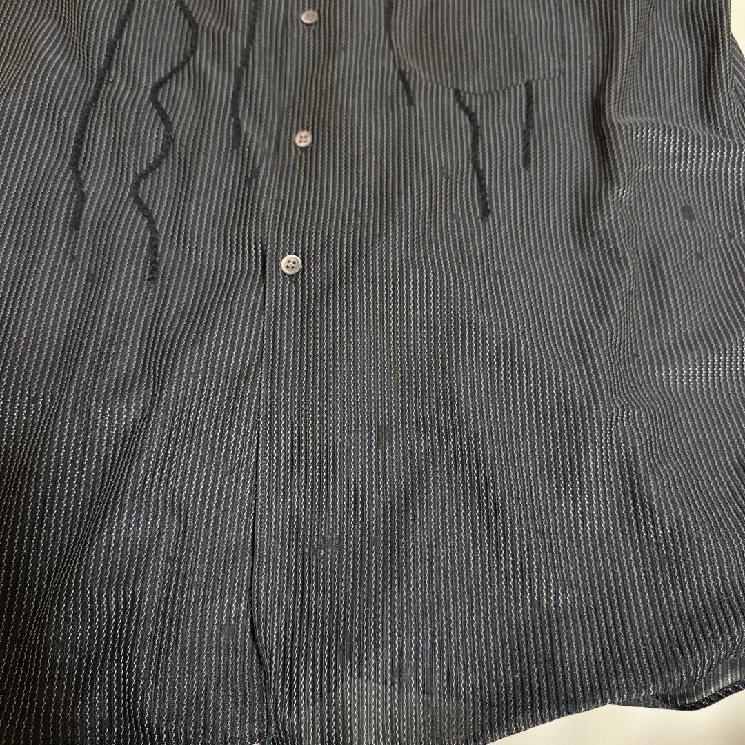 ギャルソン シャツ アーカイブ 初期 ステッチ ストライプ オム プリュス