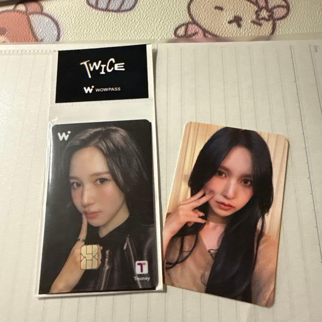 TWICE ミナ mina トレカ wowpass 限定 ワオパス