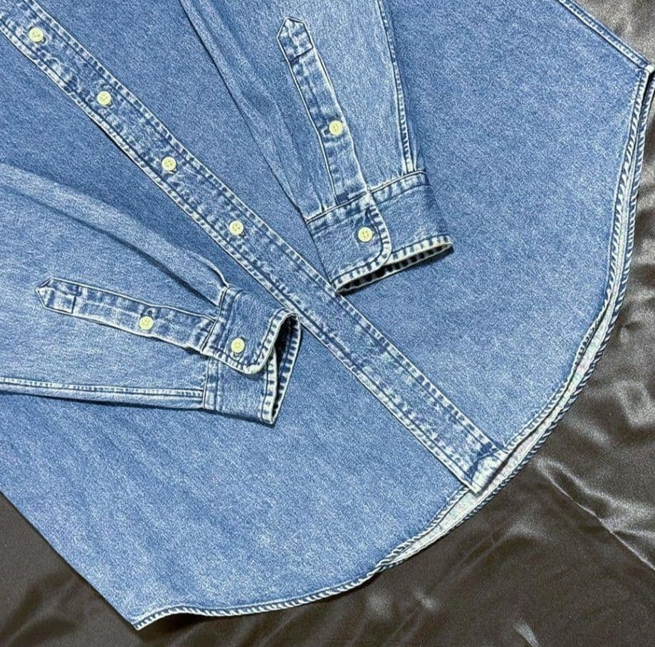 ミ*ツ様 Ralph Lauren デニムシャツ Sサイズ ブルー