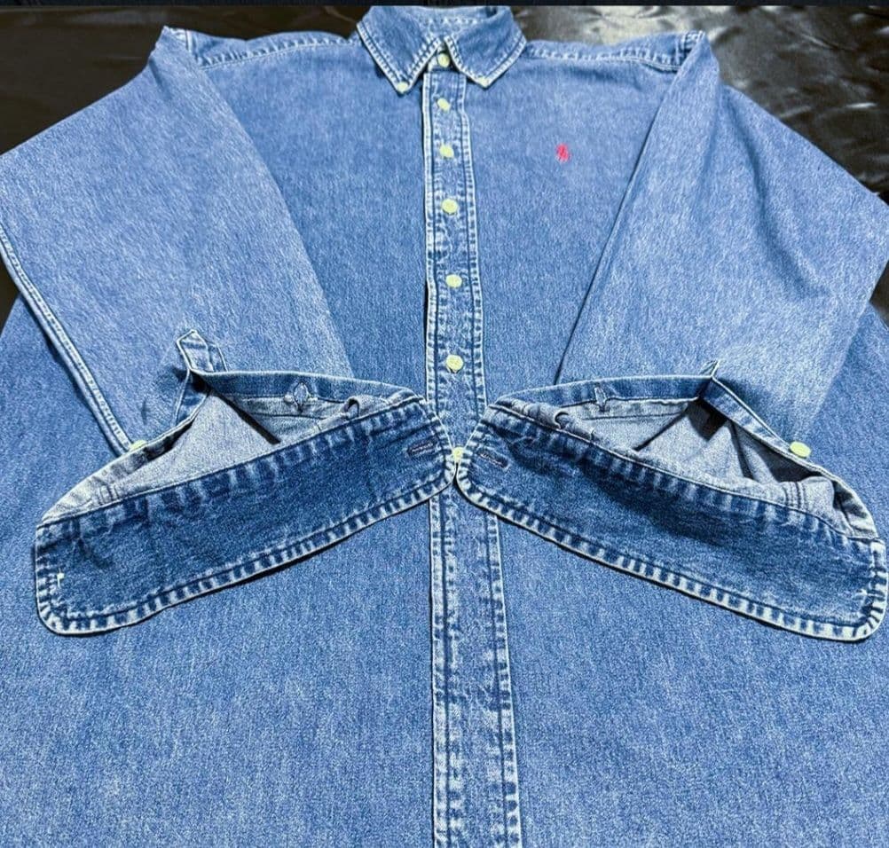 ミ*ツ様 Ralph Lauren デニムシャツ Sサイズ ブルー