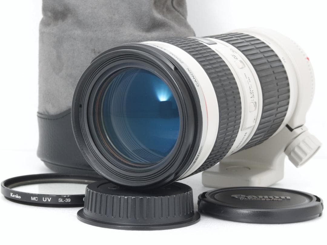 0219 CANON EF 70-200mm F4.0 L USM 三脚座付き