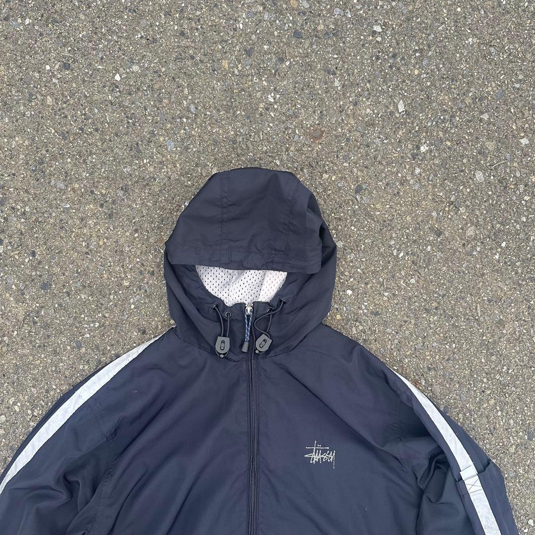 【大幅値下げ】90s old stussy マウンテンパーカー　黒　M テック系