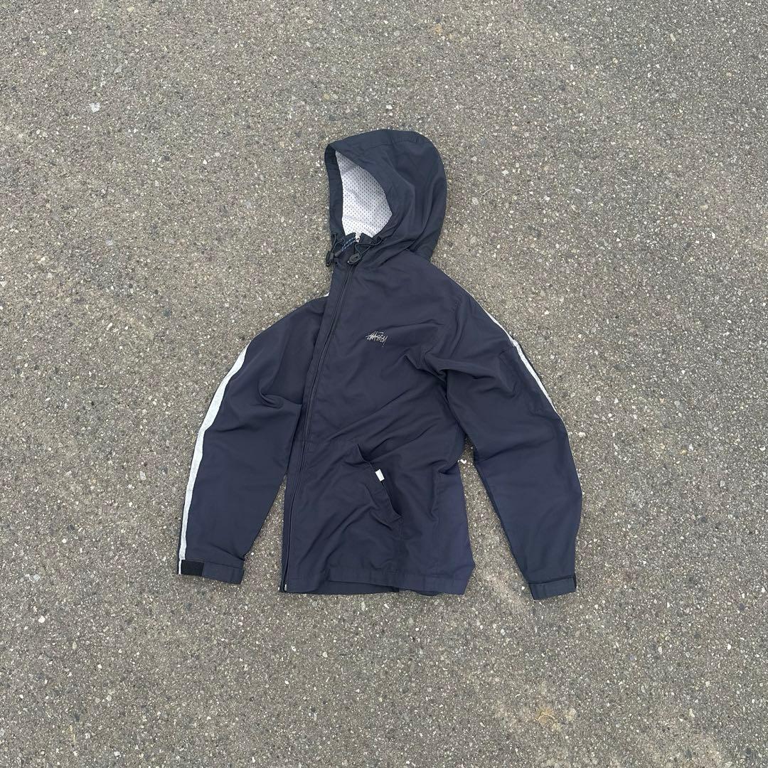 【大幅値下げ】90s old stussy マウンテンパーカー　黒　M テック系