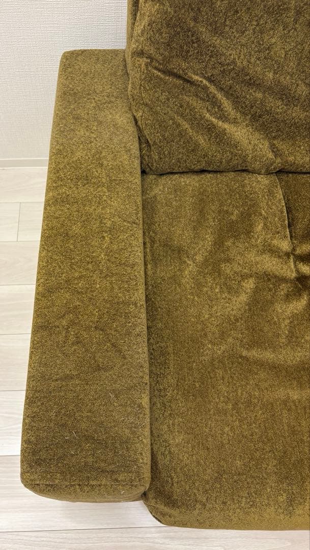 【6/22までの出品】ReCENO リセノ 1人用ソファ folk オリーブ