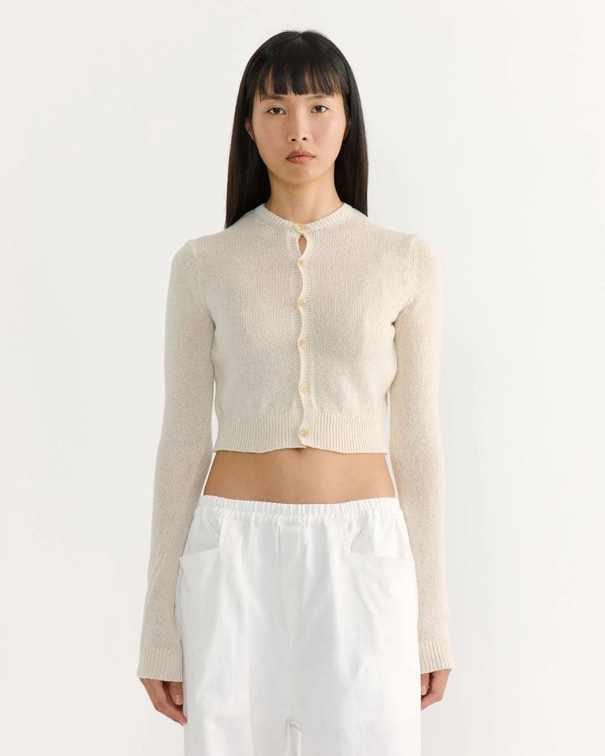 \" AURALEE オーラリー \" サマー カシミヤ カーディガン