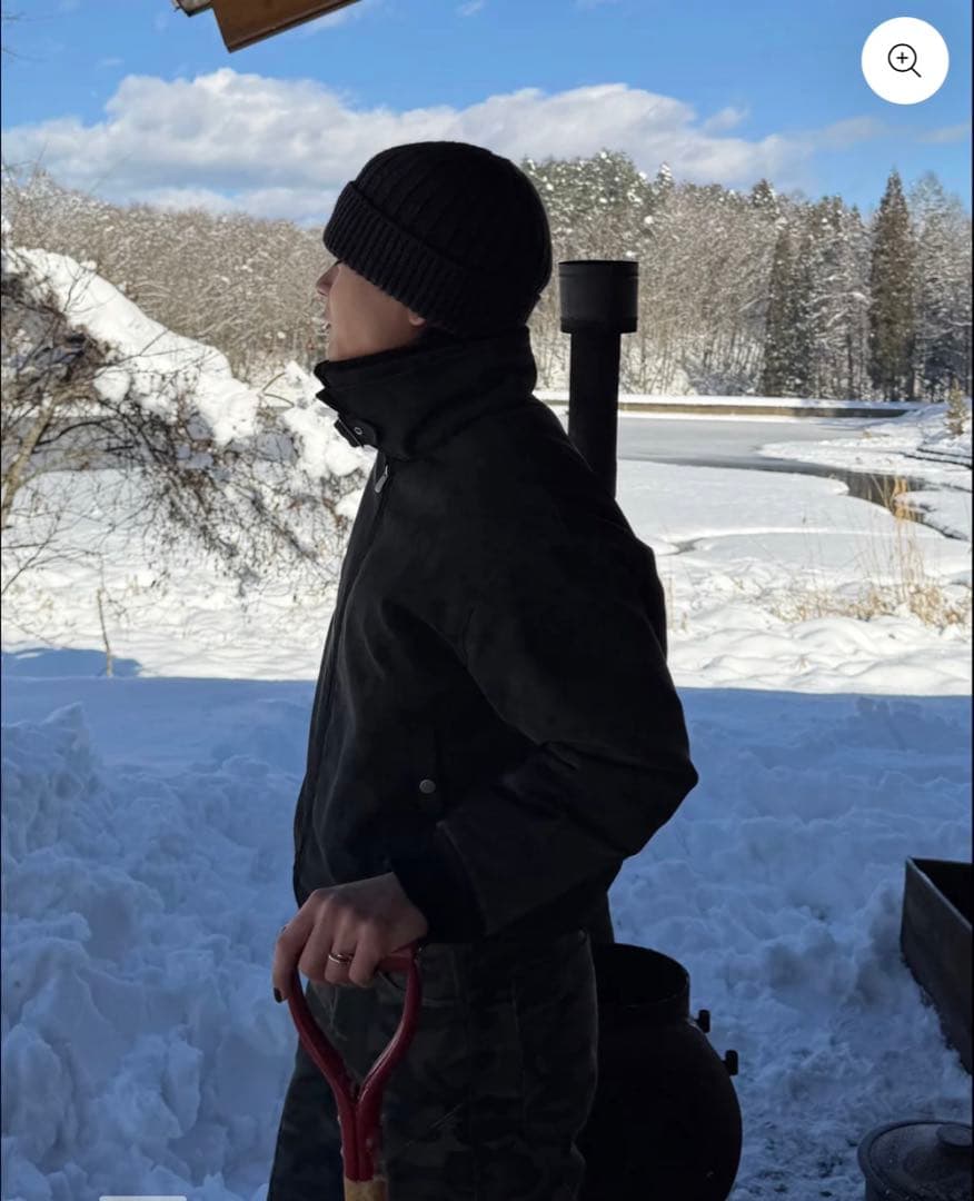 yolo 3wayボア襟キルティングジャケット