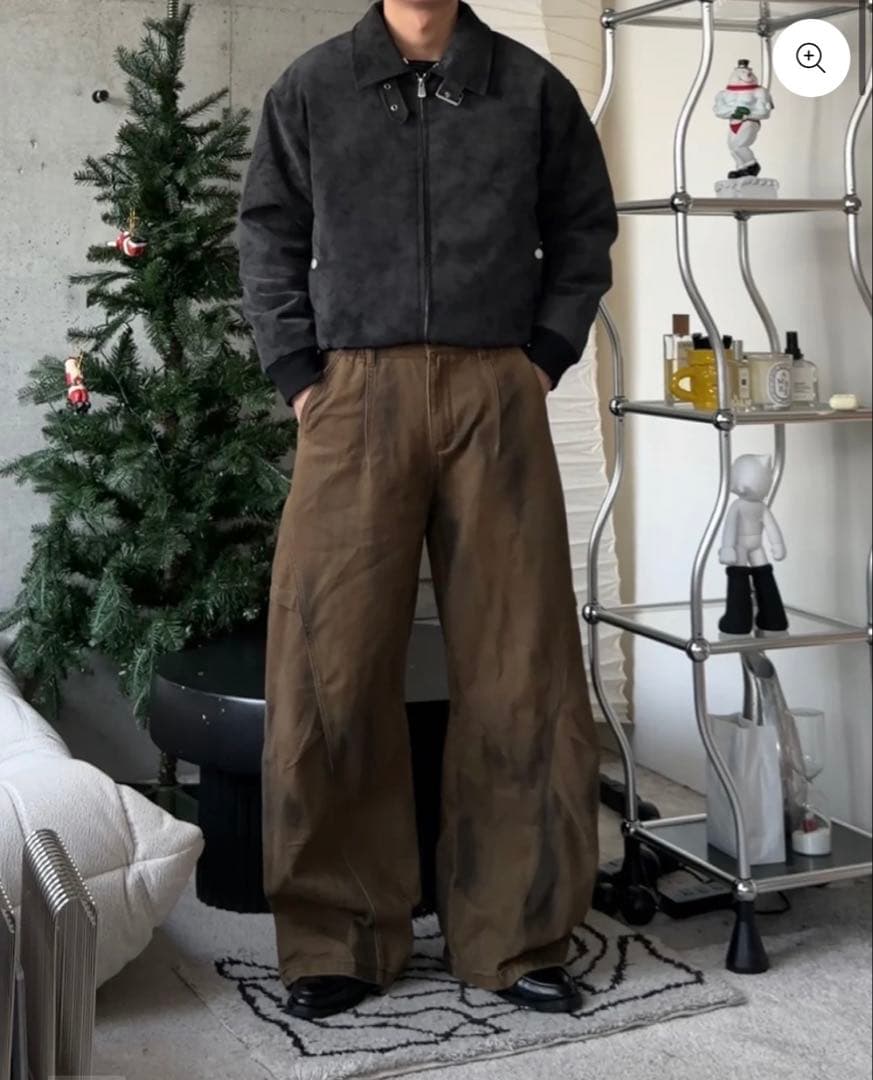 yolo 3wayボア襟キルティングジャケット