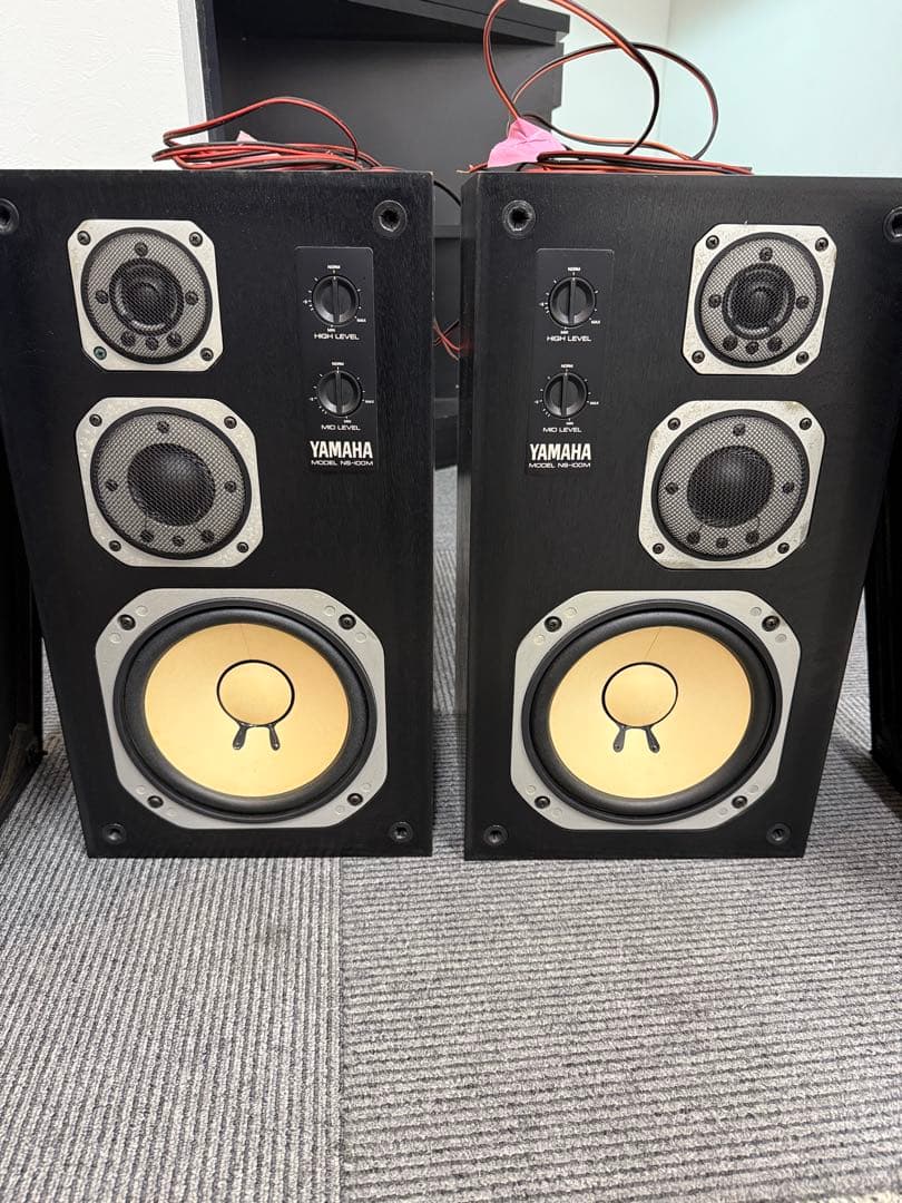 YAMAHA NS-100M レコーディング モニタースピーカー 完動品