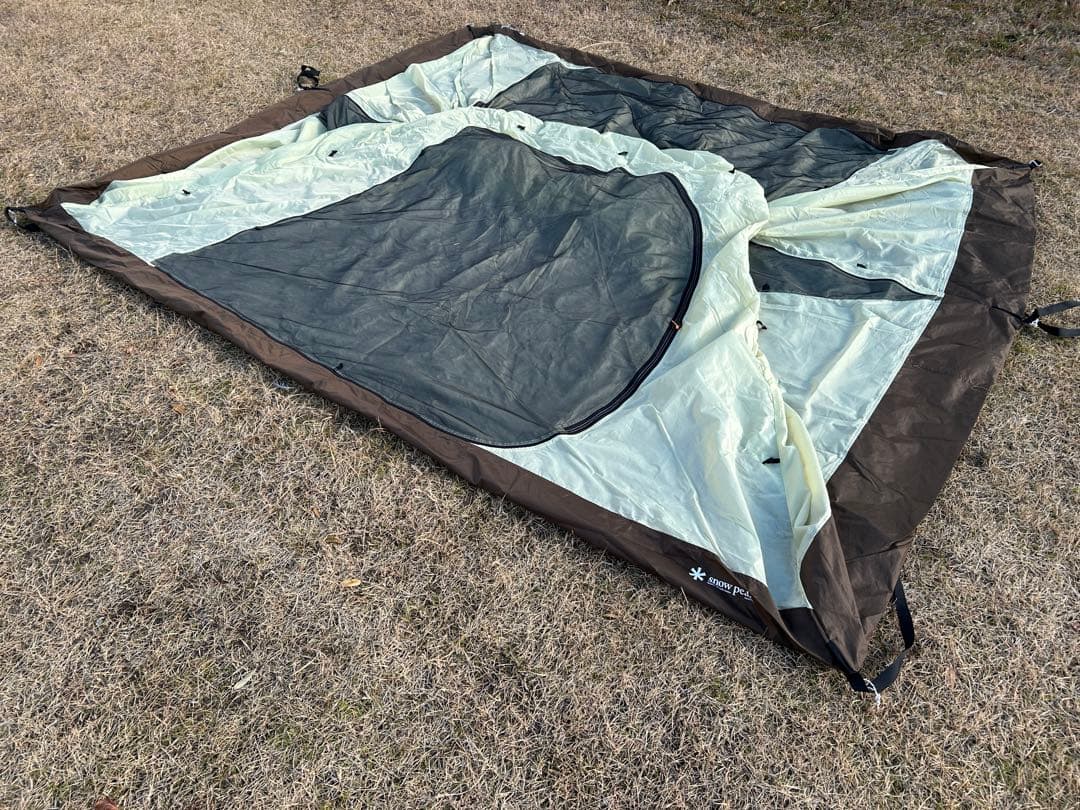 スノーピーク リビングシェル用インナールーム＋グランドシート