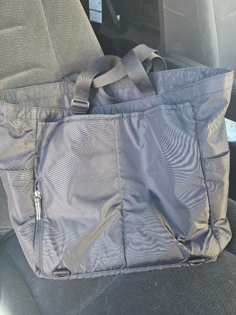 超美品agnès b. 黒 マザーズバッグ