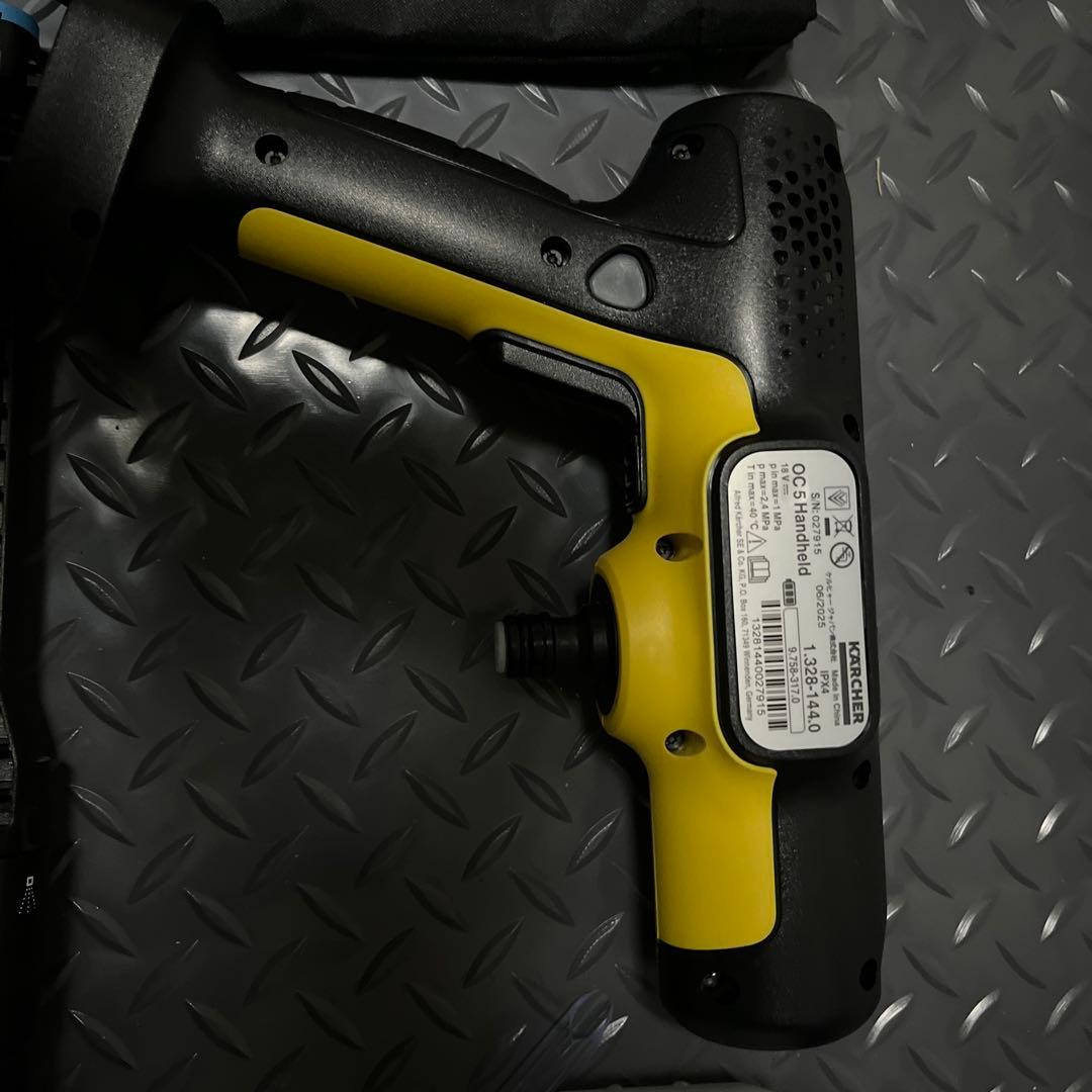 Karcher コードレス高圧洗浄機と付属品