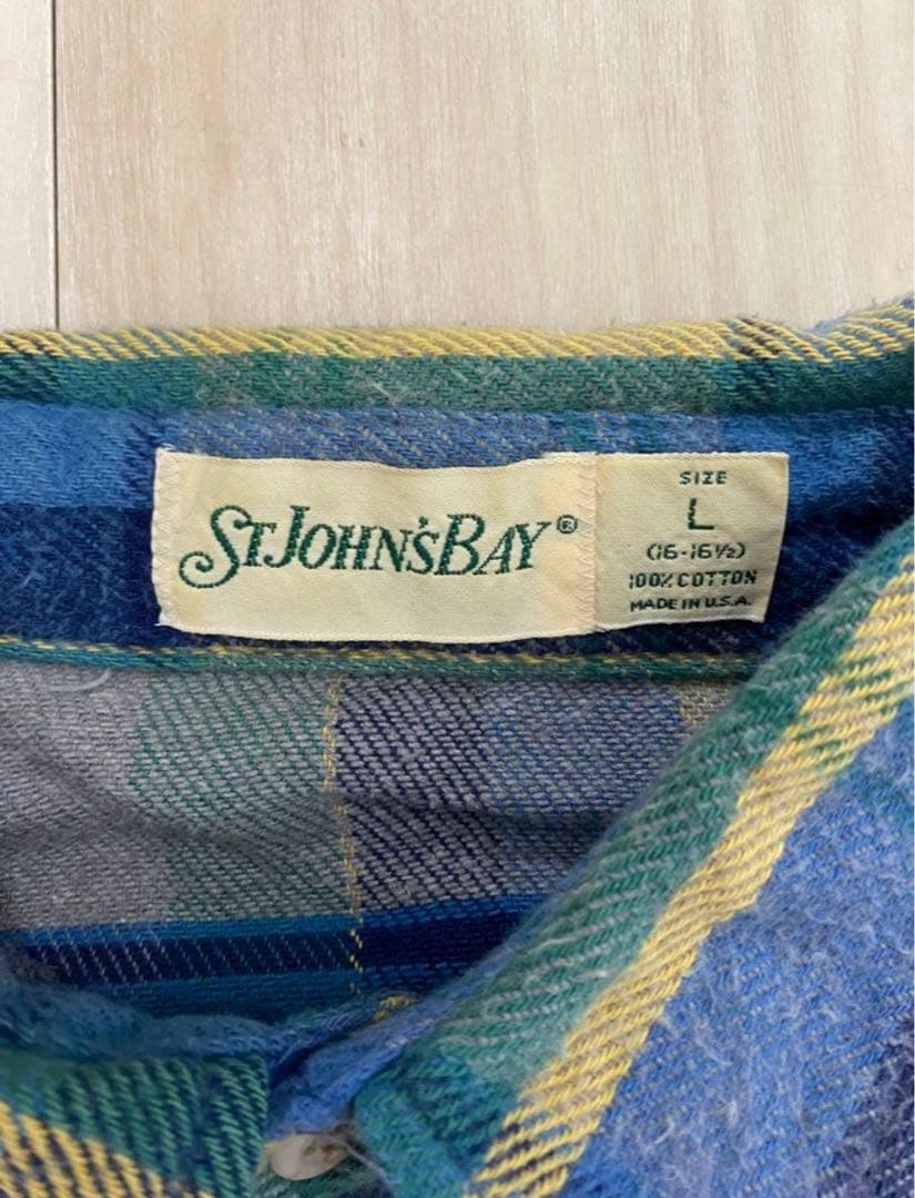 st John's bay ネルシャツ five brother big mac