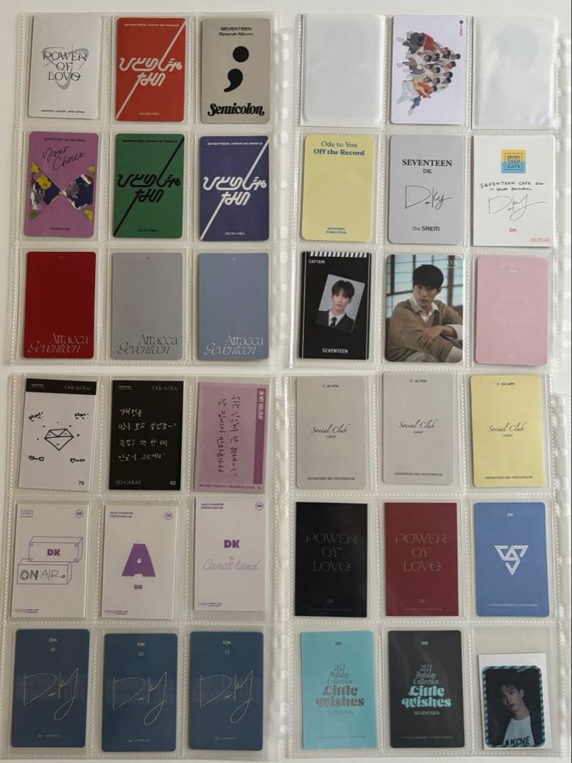 SEVENTEEN DK ドギョム　トレカ　カード　他　大量　引退品