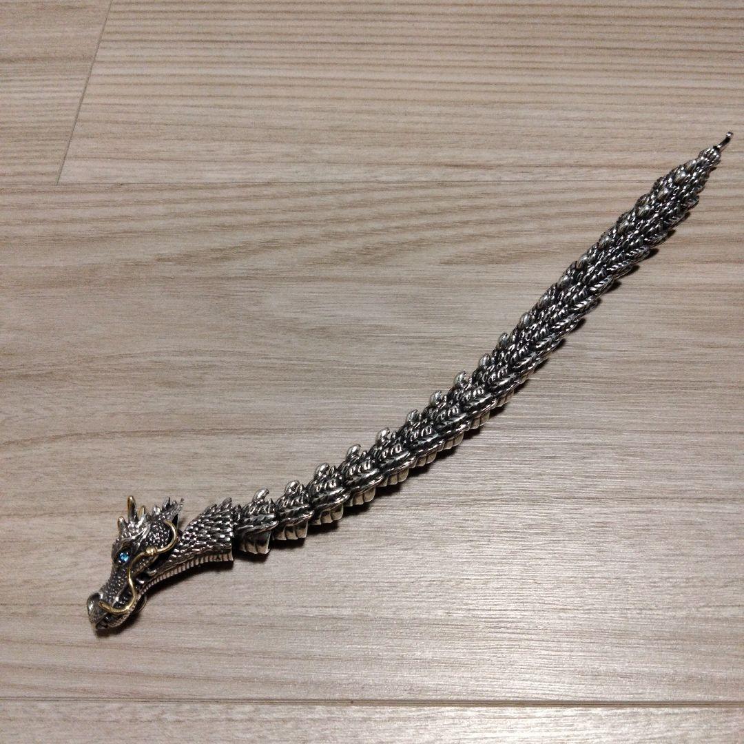 s925 デザイン ドラゴン ブレスレット