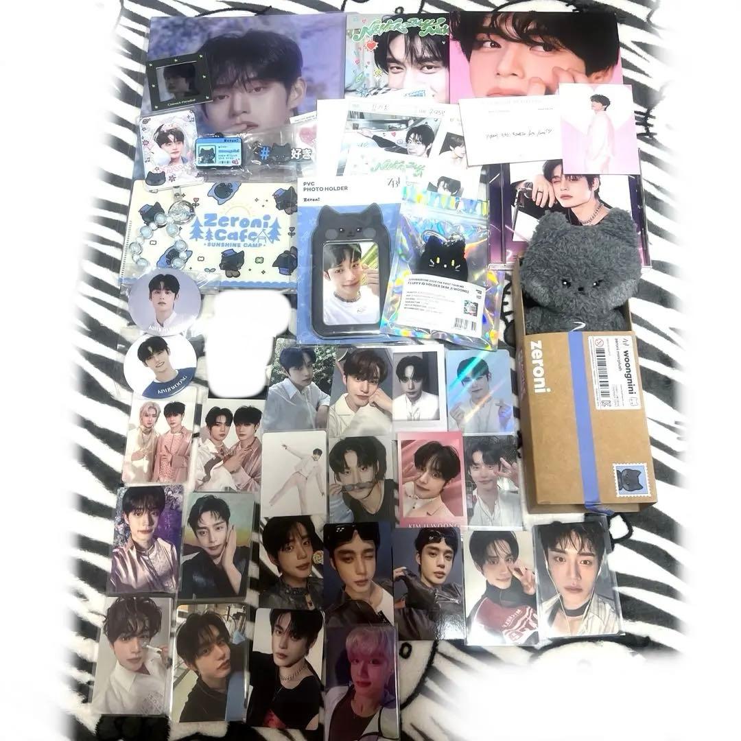 ZEROBASEONE キムジウン トレカ 封入物 アルバム グッズ　まとめ売り