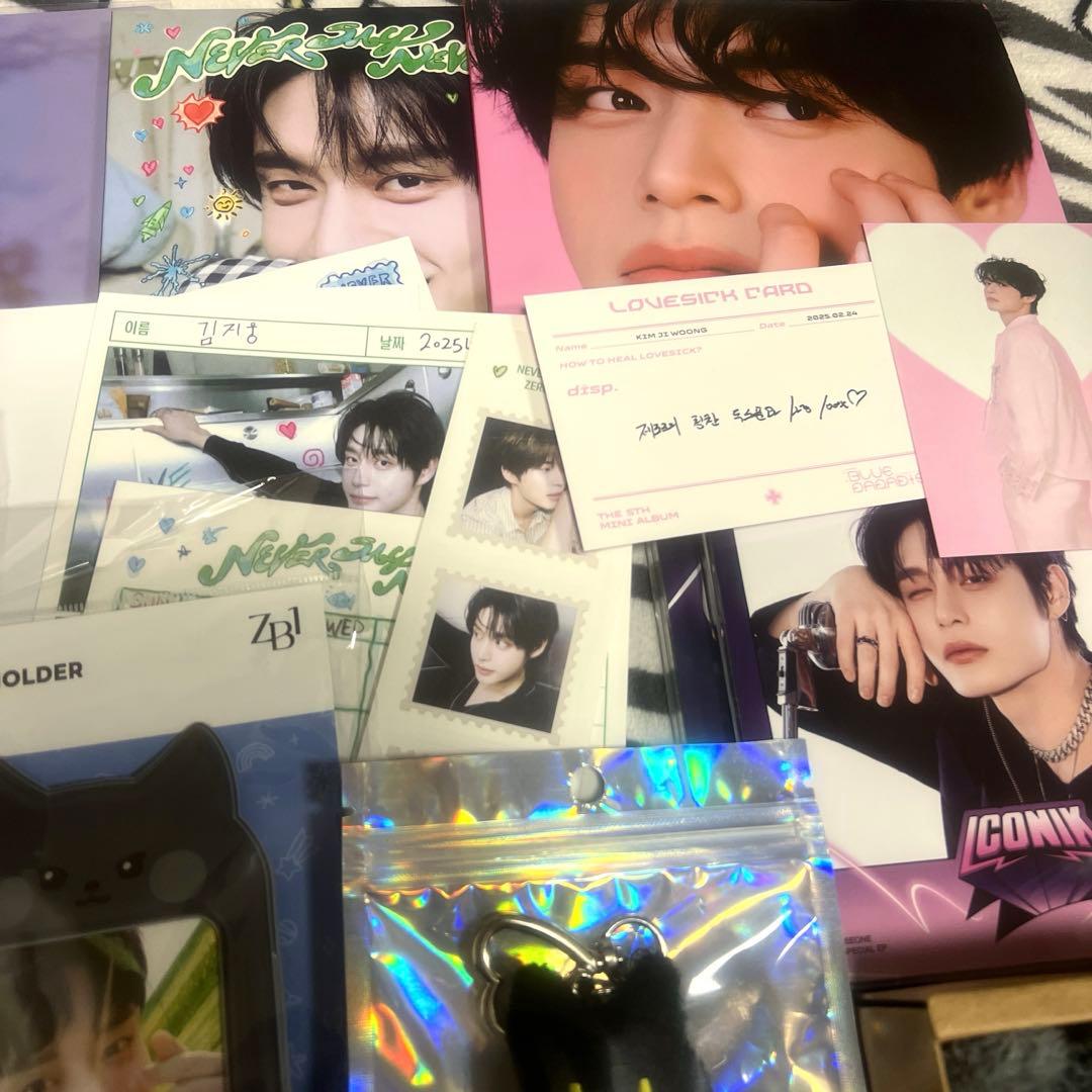 ZEROBASEONE キムジウン トレカ 封入物 アルバム グッズ　まとめ売り