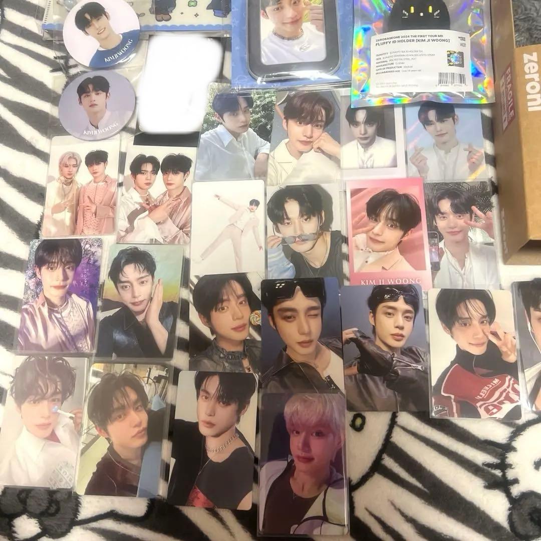 ZEROBASEONE キムジウン トレカ 封入物 アルバム グッズ　まとめ売り