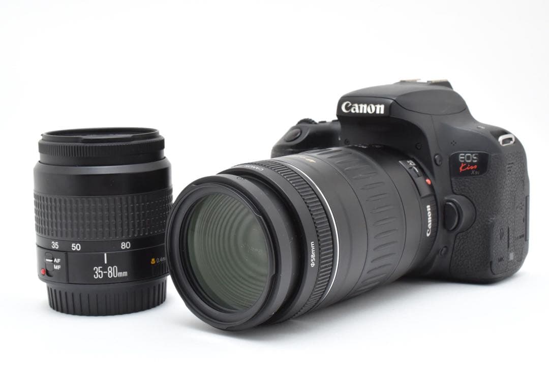 CANON EOS Kiss X9i標準&望遠ダブルレンズセット