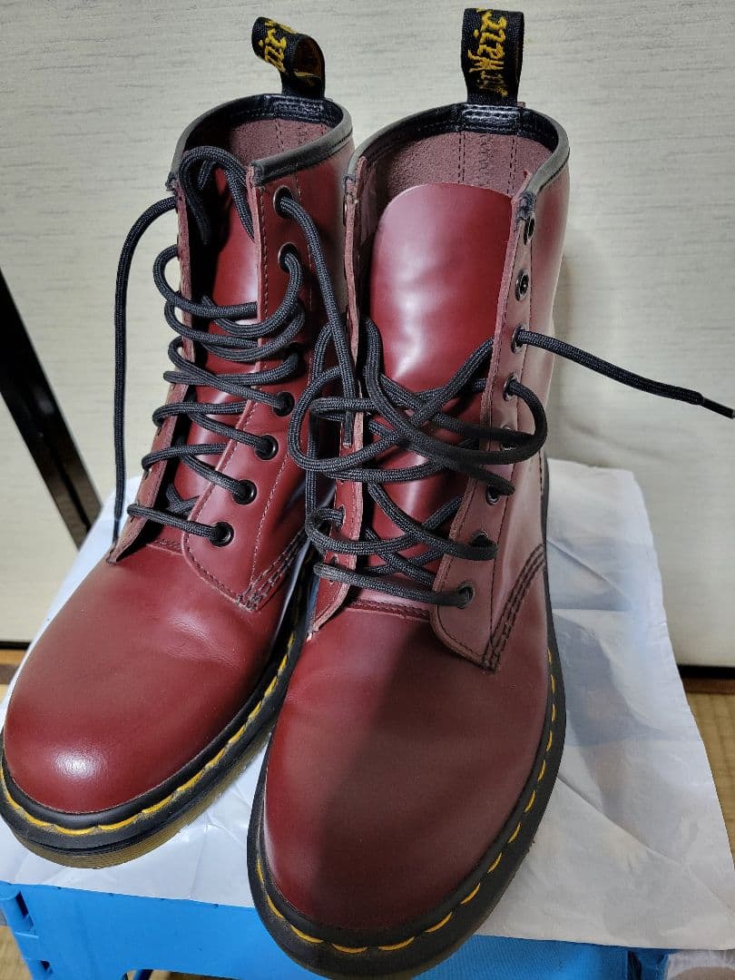 ドクターマーチン　1460 8ホール　チェリーレッド　24.5