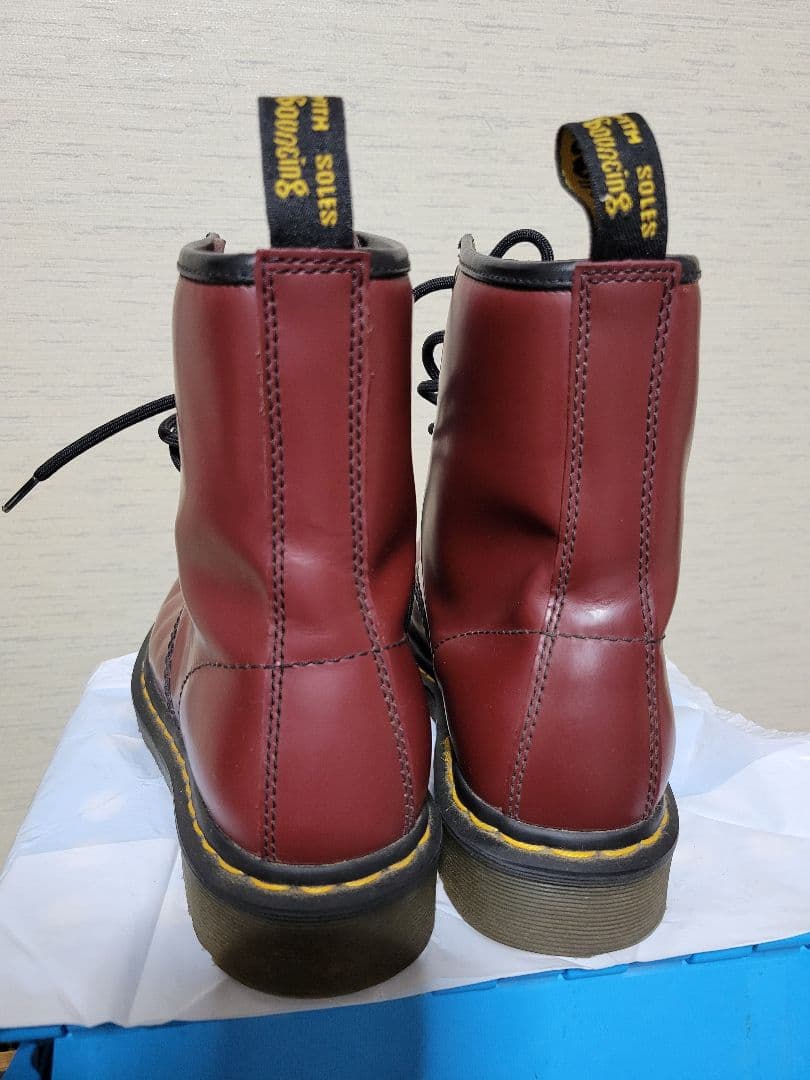 ドクターマーチン　1460 8ホール　チェリーレッド　24.5