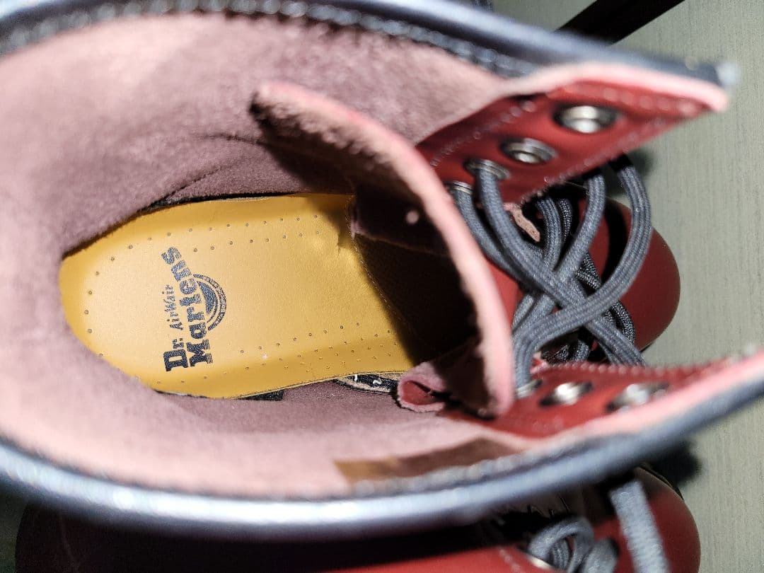 ドクターマーチン　1460 8ホール　チェリーレッド　24.5