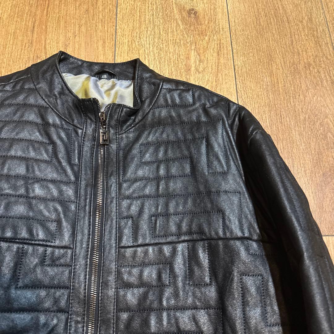 M*A様 VERSACE CLASSIC V2 レザージャケット SIZE 48