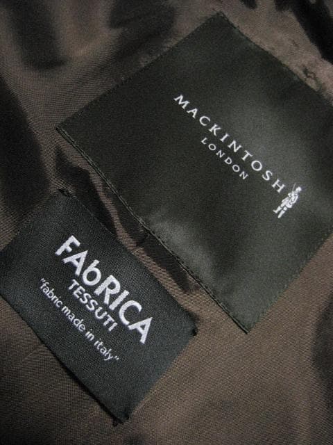 マッキントッシュロンドン　ダブルフェイスメルトンコート　38