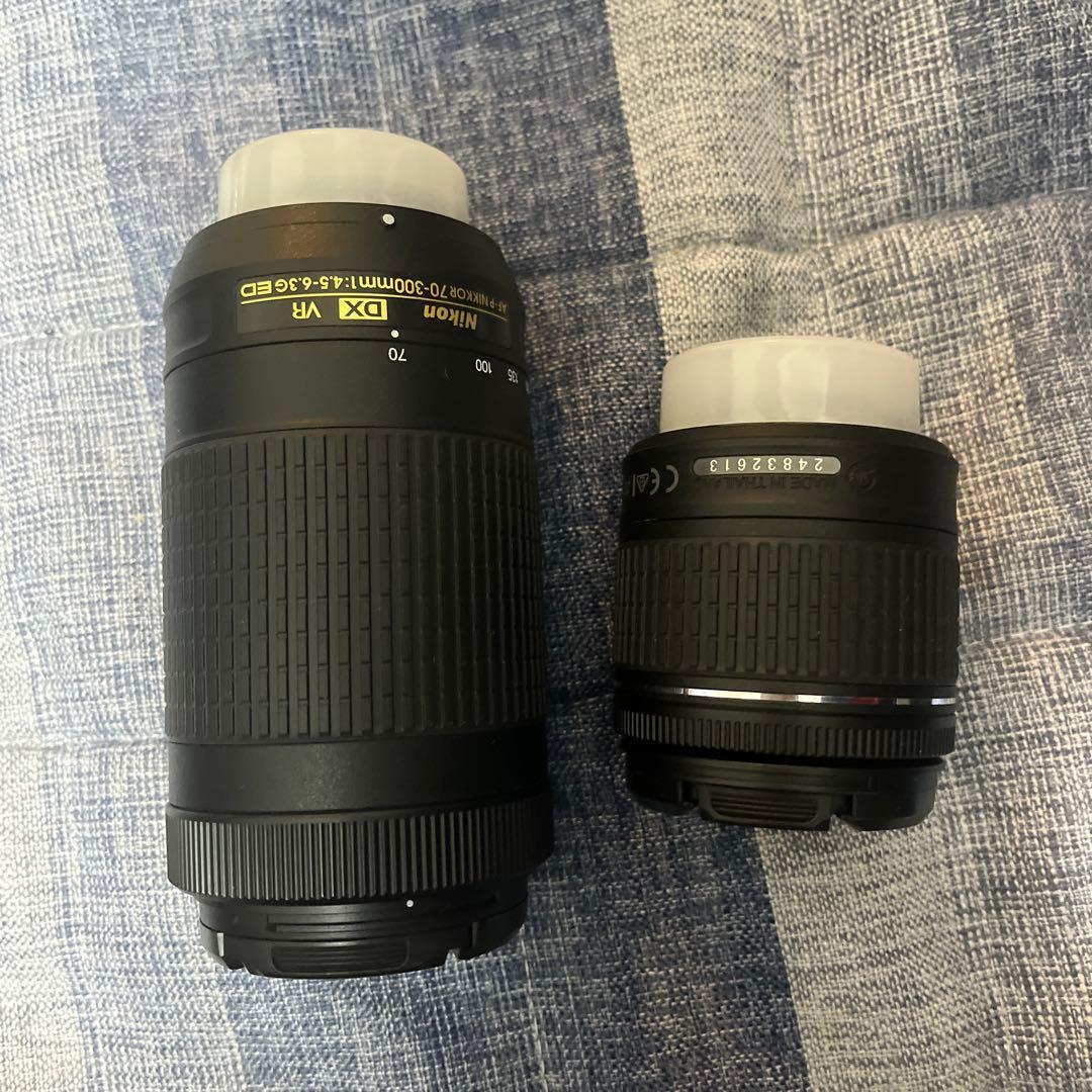 【カメラ】NikonD5600 本体&レンズ(18〜55mm,70〜300mm)