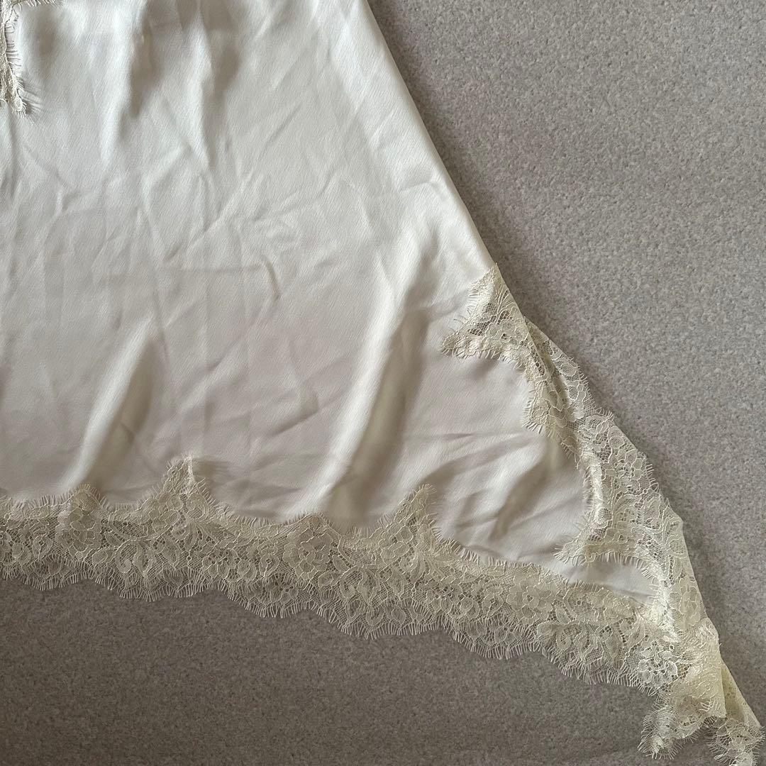 ZARA アシンメトリーレースワンピース　Mサイズ