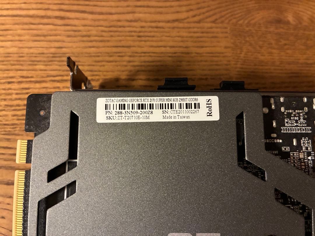 グラフィックボード・グラボ・ビデオカード ZOTAC GAMING GeForce RTX 2070 8GB