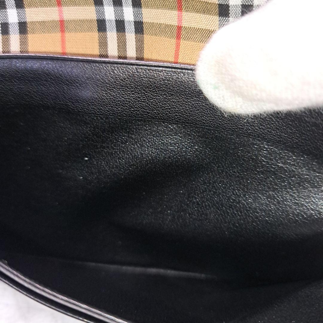 ✨️新品未使用✨️Burberryバーバリー 長財布ノバチェック 黒　箱付き