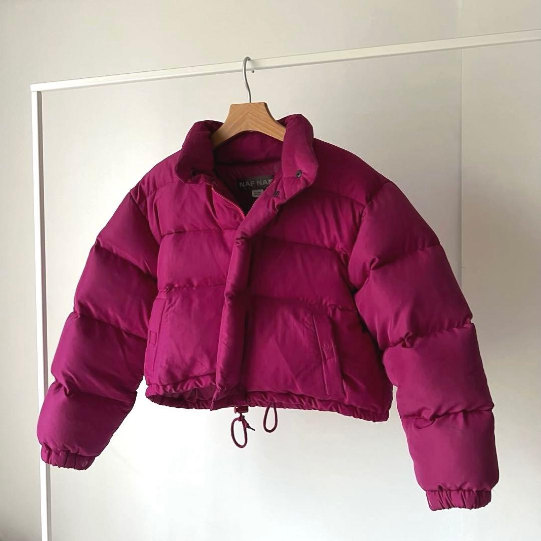 【銀タグ】90s NAF NAFダウンジャケットNafNafナフナフ