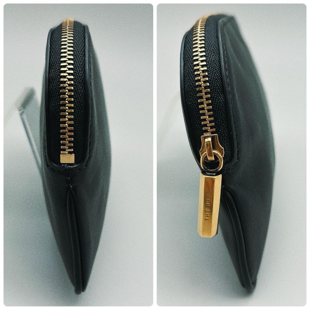 THE ROW★EW★CIRCLE POUCH★ゴールド金具★ブラック