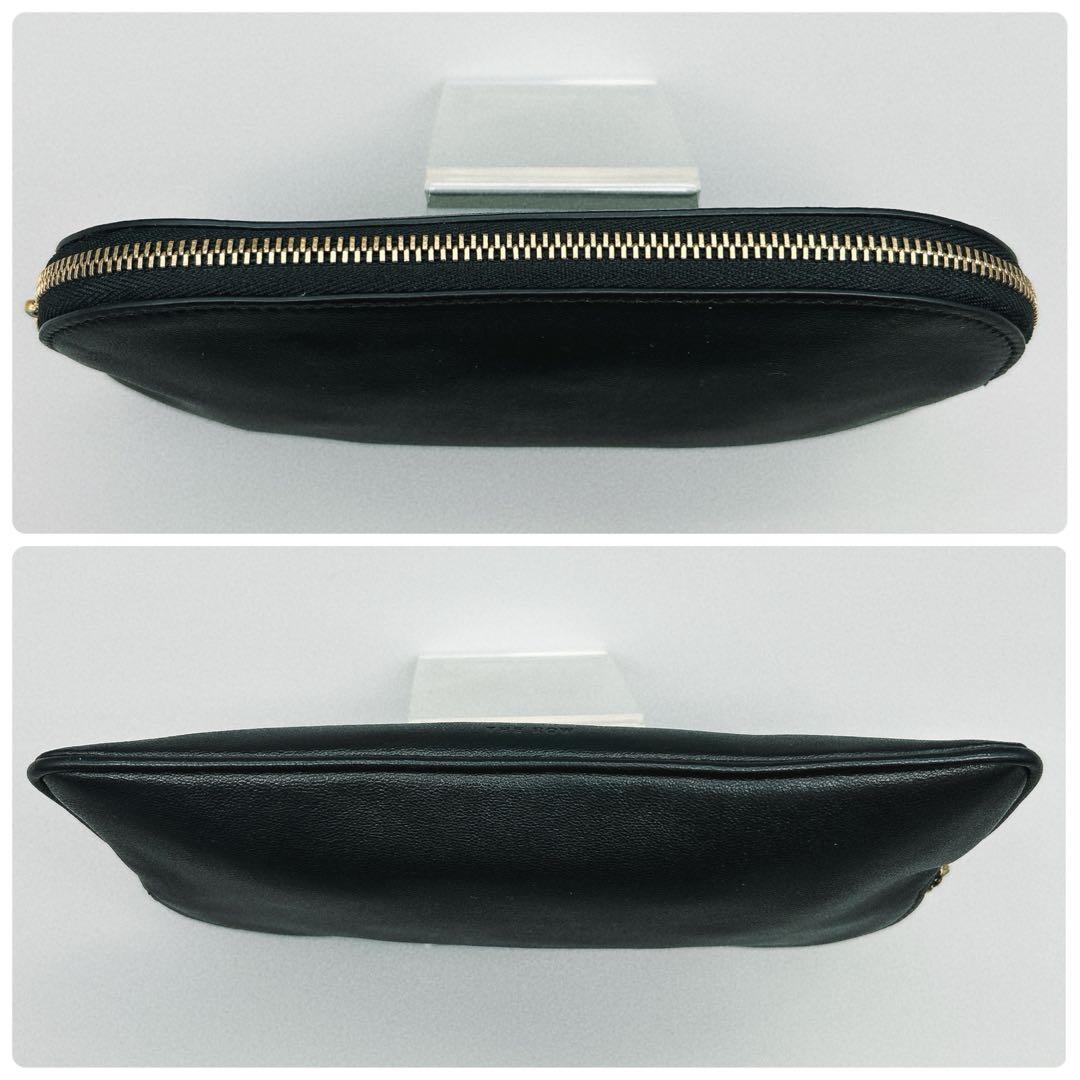 THE ROW★EW★CIRCLE POUCH★ゴールド金具★ブラック