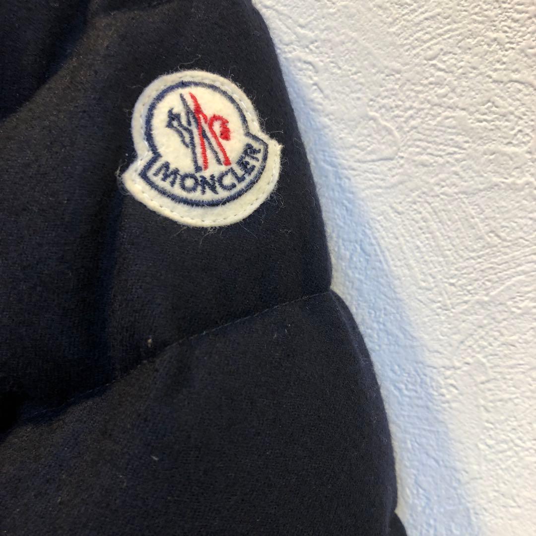 Moncler サカイコラボウールダウンジャケット　濃紺　0