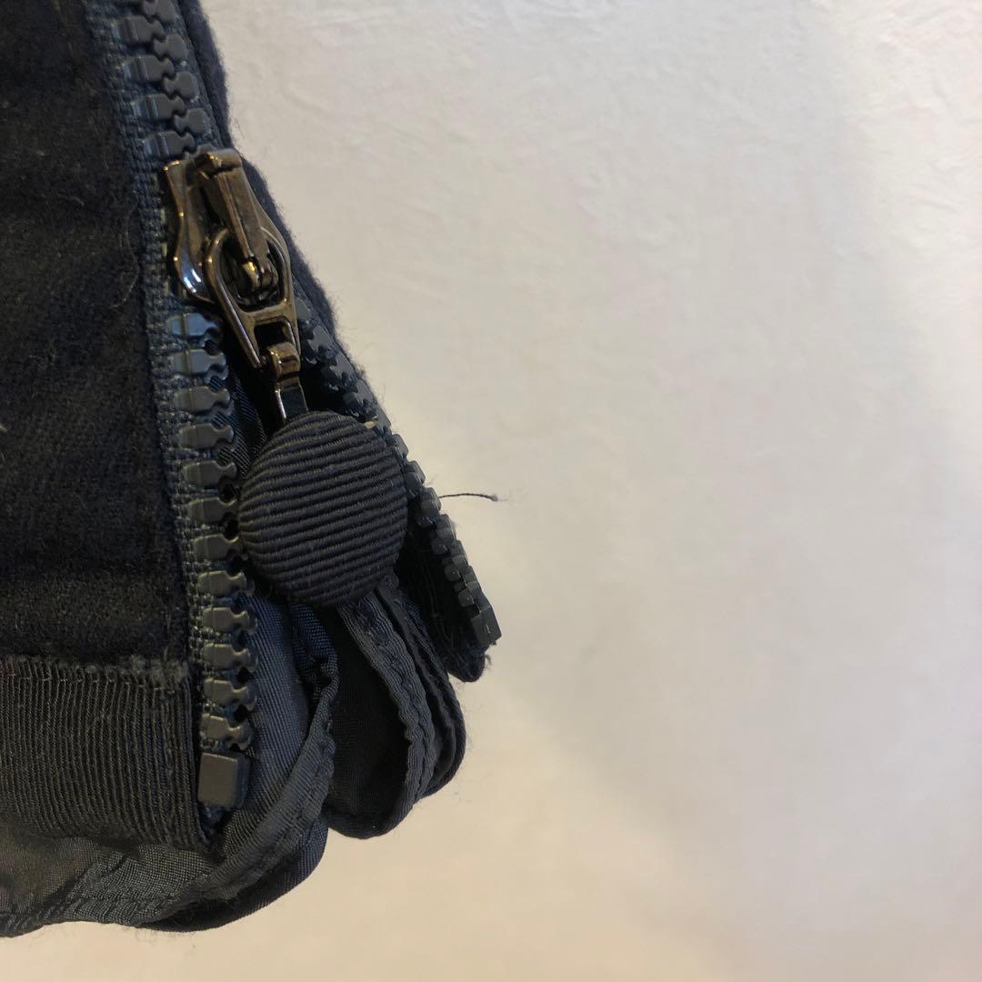 Moncler サカイコラボウールダウンジャケット　濃紺　0