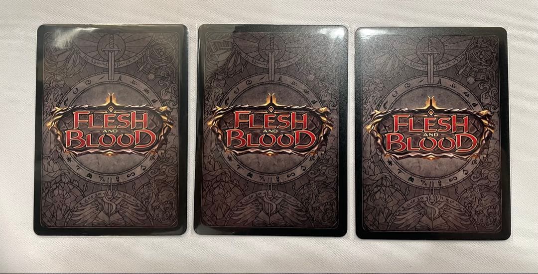 FaB 最も脆い所　英語版　３枚セット