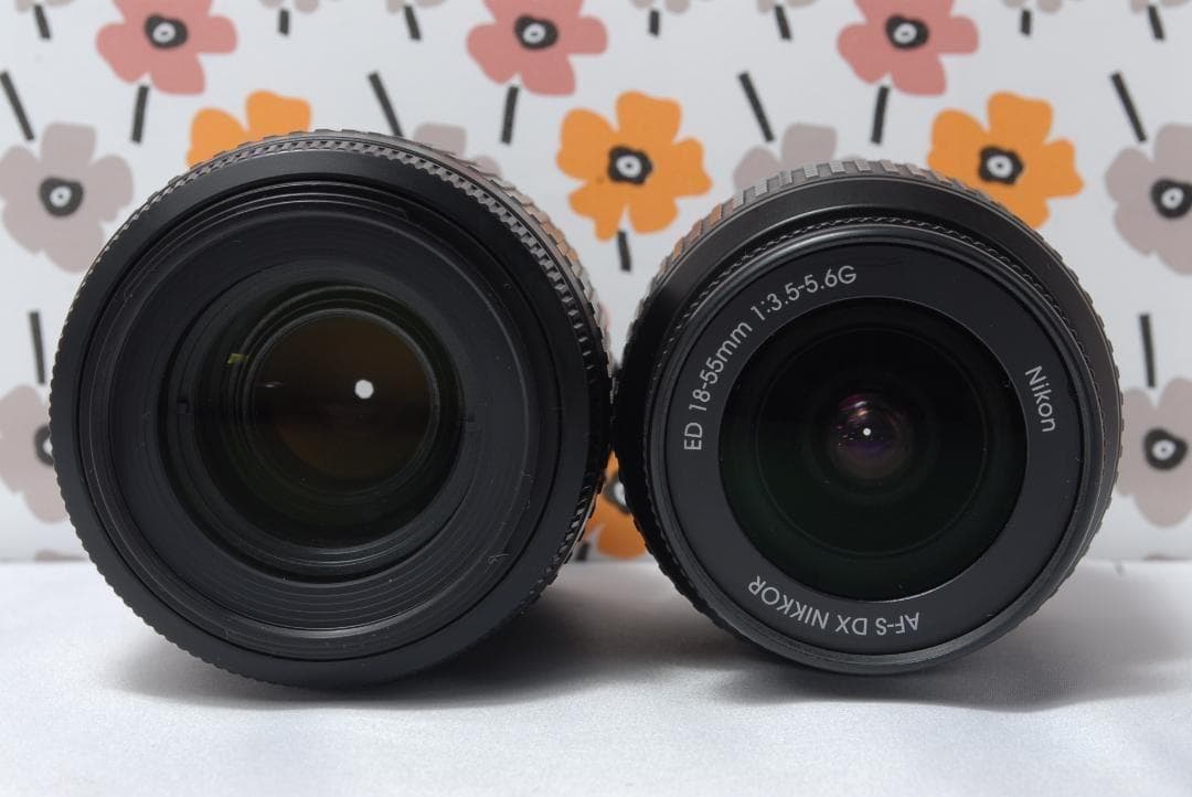 ❤Nikon D5100❤秋の行楽シーズンに❤Wレンズ❤スマホ転送OK❤美品❤