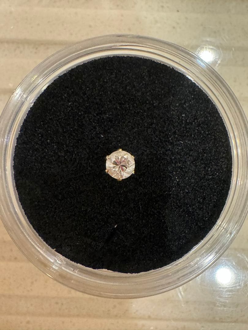 PICOLLET ピアス パーツ K18 Diamond 0.10ct