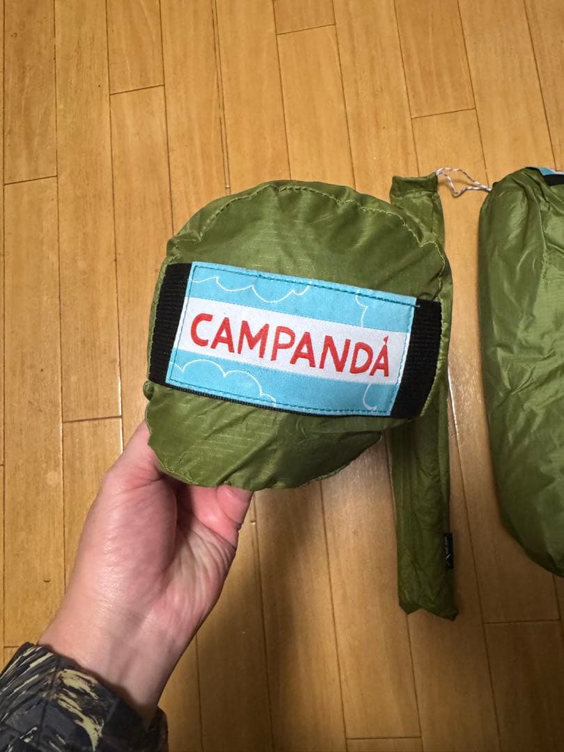 テンマクデザイン　パンダ　ソロキャンプ　ワンポールテント　中古美品